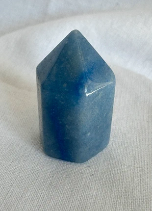 Mini Crystal Blue Aventurine Point 2.7cm, brand: Crystal, condition: Very good, £3.50, £4.38 includes Buyer Protection