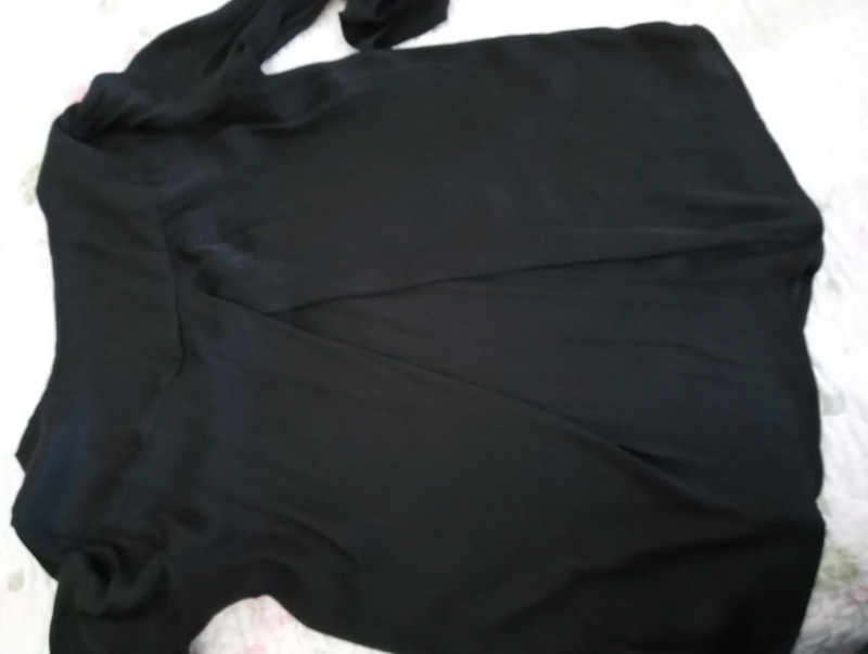 Blusa preta Stradivarius 4