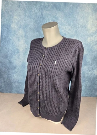 polo ralph lauren cardigan noir maille torsadée femme taille xs “59A, brand: Ralph Lauren, condition: Very good, size: XS / 34 / 6, €44.00, €46.90 includes Buyer Protection Pro