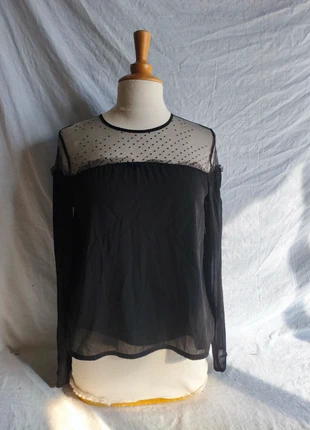Blouse noire dentelle Karl Marc John femme taille 36, marke: Karl Marc John, zustand: Sehr gut, größe: S / 36 / 8, 15,00 €, 16,45 € inklusive Vinted-Käuferschutz