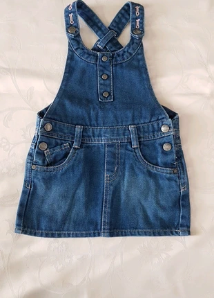 Robe salopette jean's 12 mois Kitchoun, marca: Kitchoun, estado: Muito bom, tamanho: 12-18 meses / 80 cm, €2.00, €2.80 inclui Proteção do Comprador