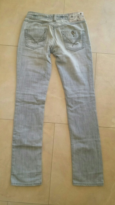 Jeans bleu gris clair 1