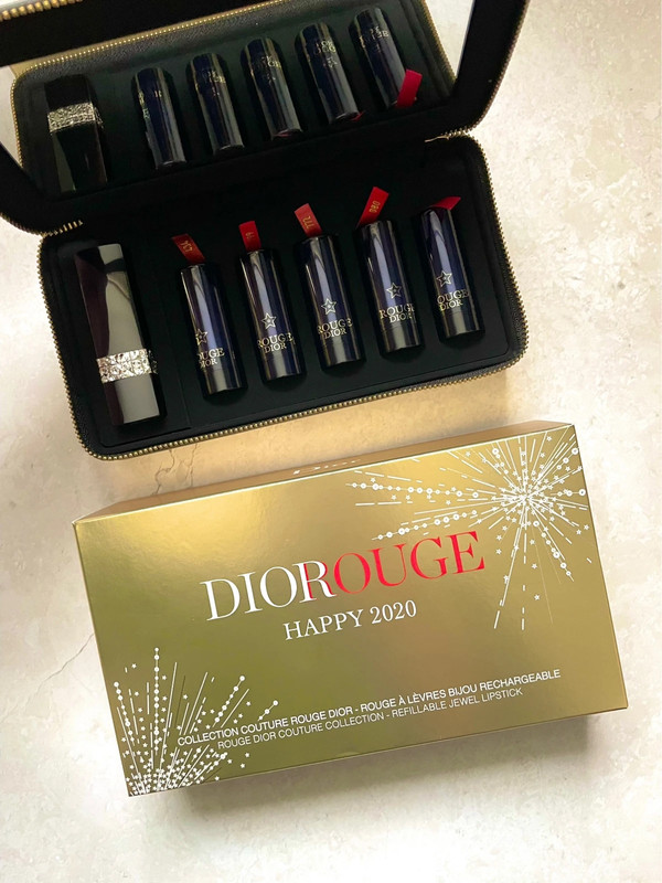 New DIOR Rouge Happy 2020 Couture Collection Refillable Jewel