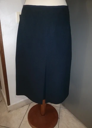 Gonna longuette blu crespo tg L/XL, marca: Coton, estado: Muy bueno, tamaño: L / 40 / 12, 9,00 €, 10,15 € Protección al comprador incluida