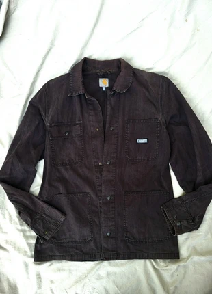 Vintage black carhartt Jack four front pockets logo patch detail, marque: Carhartt, état: Très bon état, taille: L, 26,90 €, 28,95 € Protection acheteurs incluse