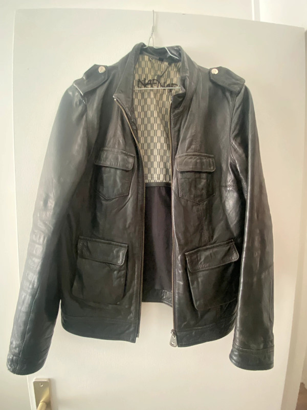 Veste en cuir NafNaf 1