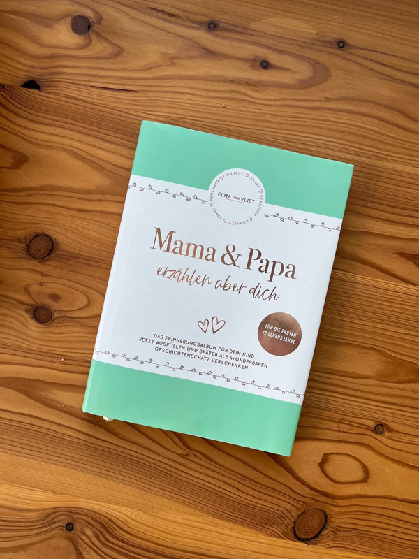 Buch „Mama & Papa erzählen über dich“ 1