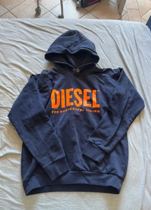 Felpa Diesel Blu, marke: Diesel, zustand: Neu, größe: S / 36 / 8, 40,00 €, 42,70 € inklusive Vinted-Käuferschutz