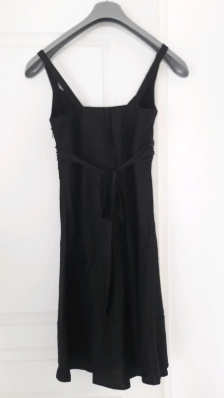 Robe chic lin noir Etam T36 - photo numéro 2