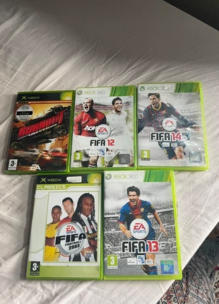 Spelletjes XBOX (o.a. fifa, état: Très bon état, 10,00 €, 11,20 € Protection acheteurs incluse