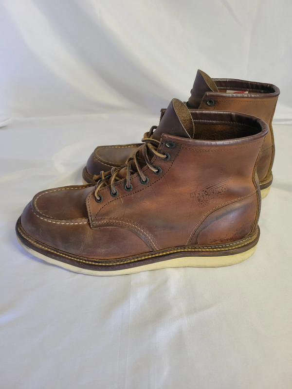 Red Wing Men's 1907 6" Classic Brown Leather Boots (Size 11D) 2
