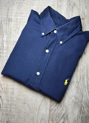 Chemise Ralph Lauren homme – Oxford bleu marine – taille M, marca: Ralph Lauren, estado: Muito bom, tamanho: M, €30.00, €32.20 inclui Proteção do Comprador