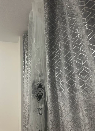 Rideau gris marocain, marque: sansmarque, état: Très bon état, taille: 250 cm - 299 cm, 15,00 €, 16,45 € Protection acheteurs incluse