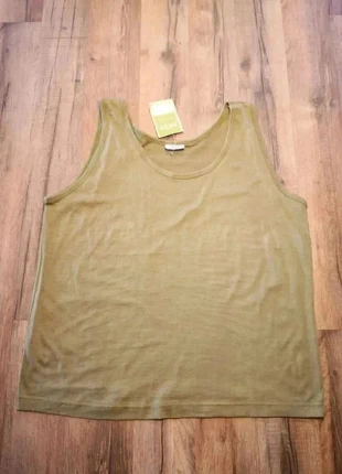 Débardeur vert 100 % coton taille 42 Neuf avec étiquette(v54), condizioni: Nuovo con cartellino, taglia: XL / IT 46 / EU 42, €5.00, €5.95 include la Protezione acquisti