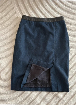 jupe paul smith black bleu nuit brillant taille M 38/ 40 laine wool silk luxe designer skirt chic, marca: Paul Smith, estado: Muy bueno, tamaño: M / 38 / 10, 15,00 €, 16,45 € Protección al comprador Pro incluida