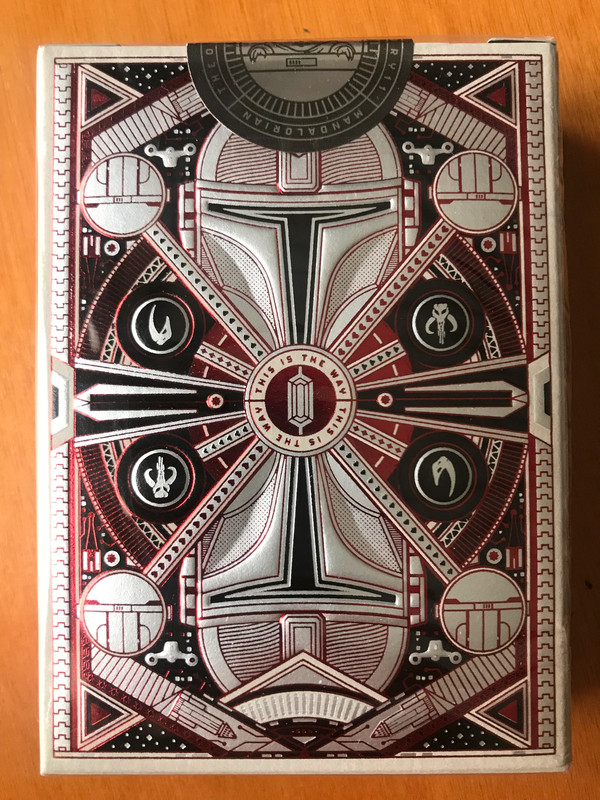 Star Wars The Mandalorian - Theory11 - Carte da gioco - Playing Cards - New Sealed - Nuovo Sigillato 2