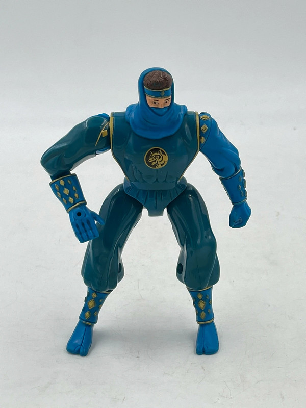 Figurine Power Rangers Mighty Morphin blue Ninja Ranger Bandai 1995 ...