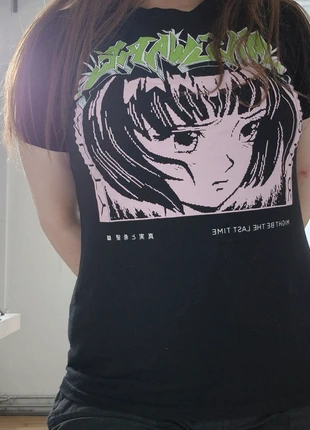 T-shirt manga, marque: Bershka, état: Neuf sans étiquette, taille: S / 36 / 8, 8,00 €, 9,10 € Protection acheteurs incluse