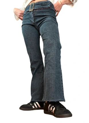 Jeans Bleu Evasé Y2K, brand: Vintage, condition: Very good, size: XS / 34 / 6, €13.00, €14.35 includes Buyer Protection