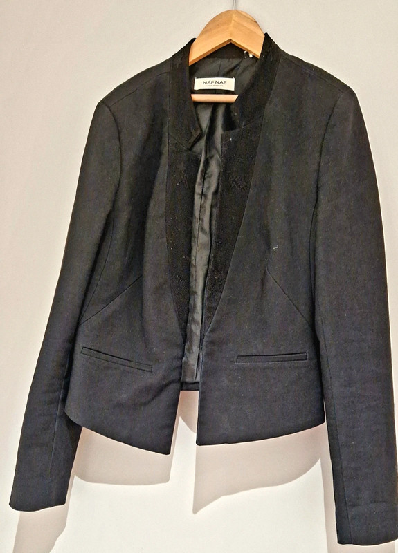 Blazer noir Naf Naf bon état taille 38 1