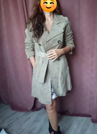 Manteau en peau beige, merk: Camaïeu, staat: Goed, maat: M / 38 / 10, € 7,00, € 8,05 inclusief Kopersbescherming