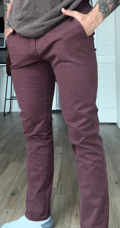 H&M Red Chinos 2