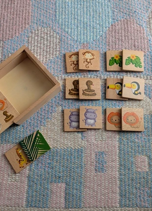 Memory in legno, brand: Playtive, condizioni: Ottime, taglia: 3 anni / 98 cm, €4.00, €4.90 include la Protezione acquisti