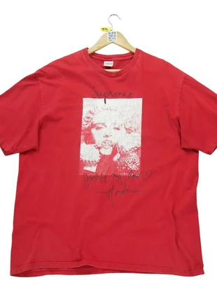 Supreme T-shirt manches courtes Madonna Made in Usa Homme Taille Xl Rouge #Qwe1872, brand: Supreme, condition: Very good, size: XL, €34.99, €37.44 includes Buyer Protection Pro