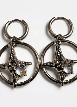 O-ring stars earrings 🌟, marque: Cute, état: Très bon état, 7,49 €, 8,56 € Protection acheteurs (Pro) incluse