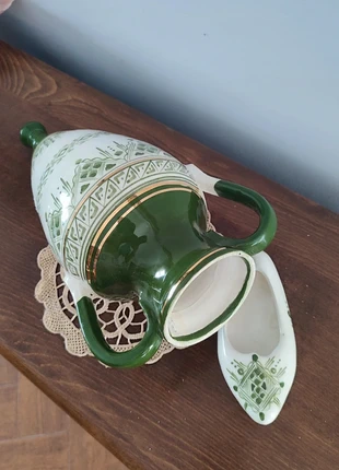 Lot ánfora y zueco de cerámica Spain, marca: ArtDeco, estado: Nuevo sin etiquetas, 25,00 €, 26,95 € Protección al comprador incluida