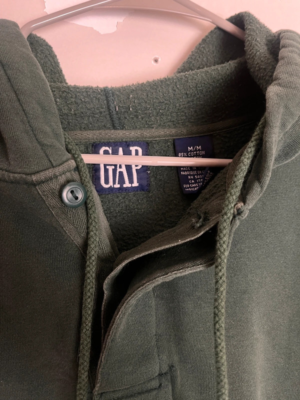 Green Vintage Gap Hoodie 2