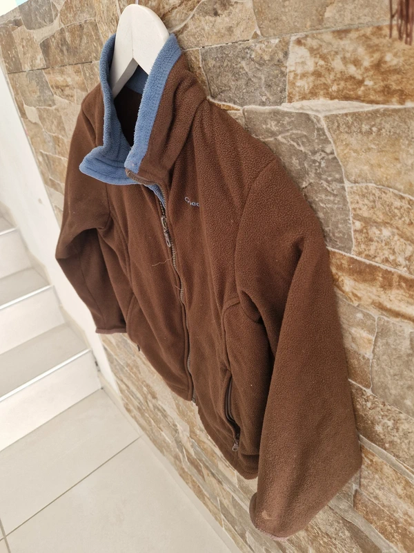 1 gilet zip taille 8 ans marron marque Quechua - photo numéro 2