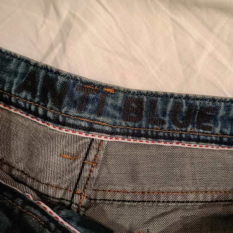 Korte spijker broek Anti Blue 4
