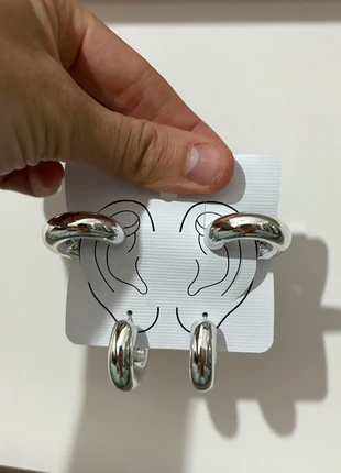 Set orecchini argento, brand: INOX, condizioni: Nuovo senza cartellino, €6.00, €7.00 include la Protezione acquisti