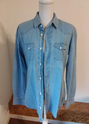 Très belle chemise en Jean Jules, brand: Jules, condition: New without tags, size: M, €7.00, €8.05 includes Buyer Protection