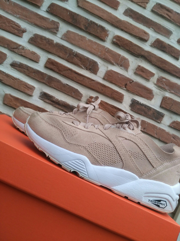 Puma trinomic sales femme beige