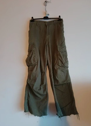 Pantalone cargo baggy verde militare, état: Très bon état, taille: 4XL / 48 / 20, 10,00 €, 11,20 € Protection acheteurs incluse