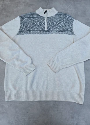 Half zip Chaps 1/4zip crème/gris taille XL homme, marke: CHAPS, zustand: Sehr gut, größe: XL, 20,00 €, 21,70 € inklusive Vinted-Käuferschutz