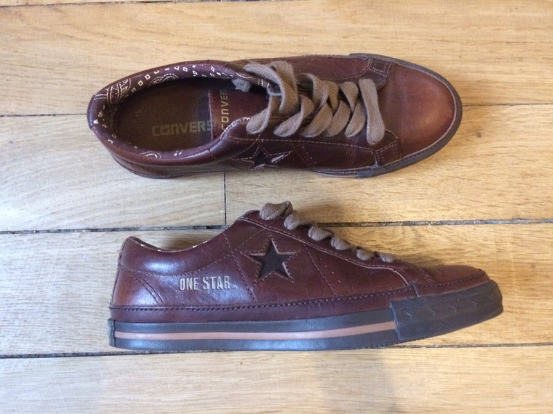 Converse one 2024 star cuir