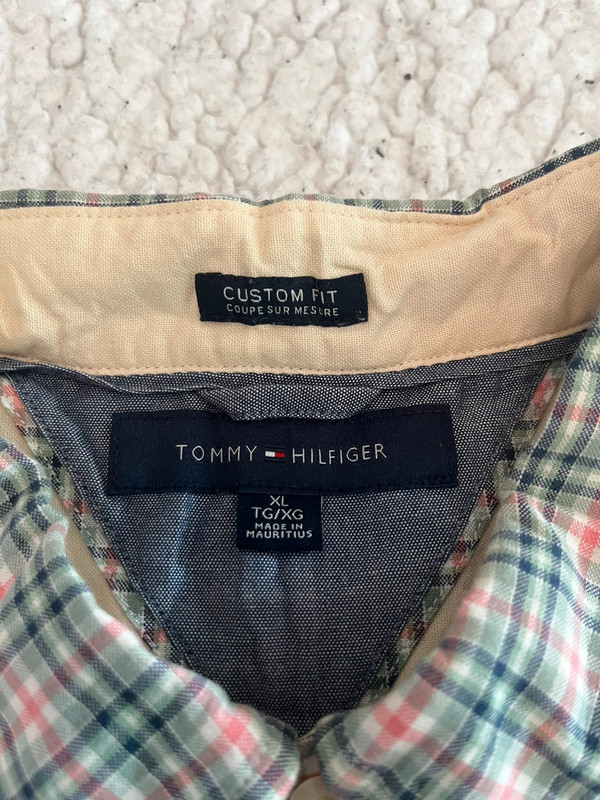 Chemise à manches courtes Tommy Hilfiger coupe sur mesure/custom fit 3