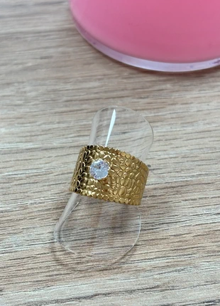 Bague acier inoxydable ajustable, brand: Boutique indépendante, condition: Very good, size: Adjustable, €5.00, €5.95 includes Buyer Protection Pro