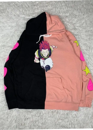 Sweat à capuche hoodie bicolore Hunter x Hunter Taille : XL /0825-146, marque: Vintage Dressing, état: Très bon état, taille: XL / 42 / 14, 12,00 €, 13,30 € Protection acheteurs (Pro) incluse