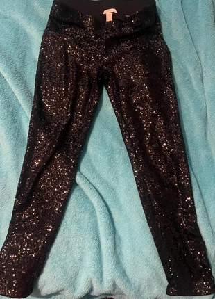 Sequin party trousers, marque: H&M, état: Neuf sans étiquette, taille: M / 38 / 10, 7,50 €, 8,58 € Protection acheteurs incluse