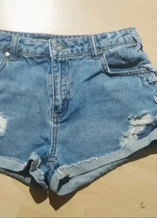 Sweet !! Kurze Hose Highwaist Shorts Hotpans XS 162 Jeanshose, marque: FB Sister, état: Très bon état, taille: XS / 34 / 6, 4,50 €, 5,43 € Protection acheteurs incluse