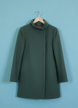 Hallhuber – Premium & Elegant Green 75% Wool Sweater with Front Pocket – M 💎, marque: Hallhuber, état: Très bon état, taille: M / 38 / 10, 44,90 €, 47,85 € Protection acheteurs incluse