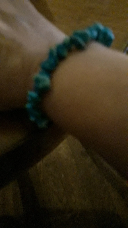 Très joli bracelet en turquoise véritable neuf bradé  2