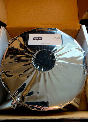 3D Printer Filament - Rigid Ink 1.75mm white PLA (1KG), brand: Rigid Ink, condition: New with tags, £10.00, £11.20 includes Buyer Protection