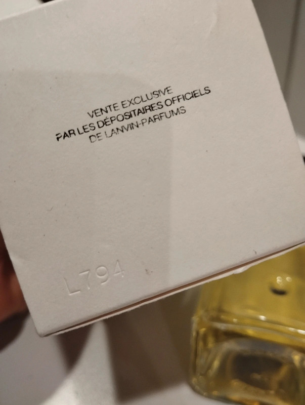 Retenybė, kolekciniai Eau Rumeur Lanvin. 2