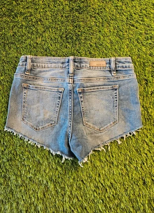 Miss Me Y2K Vintage Denim Mini Shorts - Embroidered Pocket Detail, marque: Miss Me, état: Très bon état, taille: XS / 34 / 6, 14,00 €, 15,40 € Protection acheteurs incluse