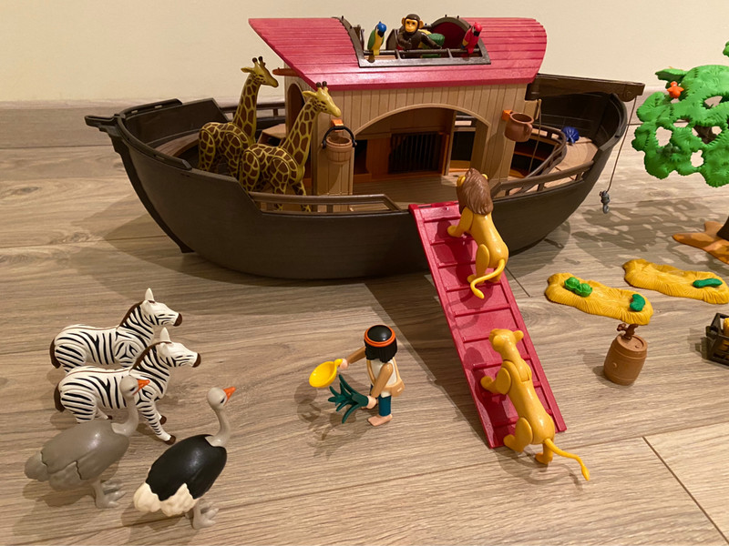 Playmobil - Arche de Noé avec animaux de la savane